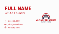 Vintage Muscle Car Business Card Image Preview