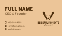 Brown Wild Bear Business Card Image Preview