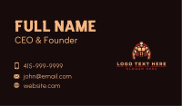 Bodybuilder Muscle Fitness Business Card