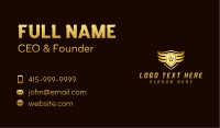Star Shield Wings Business Card