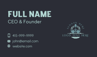 Garden Shovel Watering Can Business Card Design