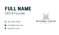 Condominium Building Architecture Business Card