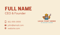 Beaver Business Card example 1