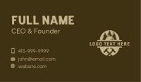 Forest Cabin Carpentry Business Card