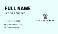 Educational Kids Daycare Business Card