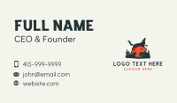 Jumping Business Card example 3