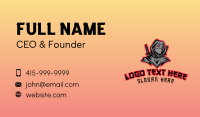 Ninja Assassin Clan Business Card