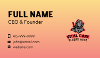 Ninja Assassin Clan Business Card