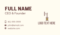 Hanging Lamp Lighting Business Card