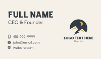 Night Business Card example 2