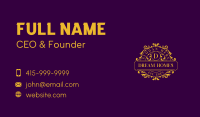 Luxury Elegant Jewelry Business Card