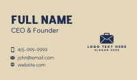 Mail Briefcase Business Card