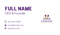 Book Children Learning Business Card