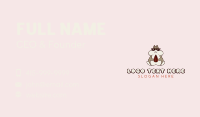 Guinea Pig Business Card example 1