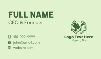 Farm Cattle Badge Business Card