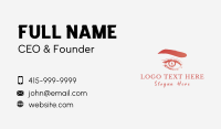 Beauty Eye Wellness Business Card