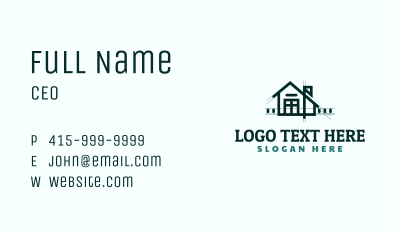 Residential House Architect Business Card Image Preview