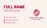 Pregnant Business Card example 4