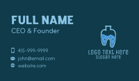 Dental Tooth Lab Test Business Card
