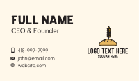 Bread Business Card example 2