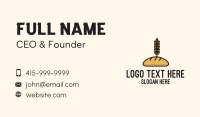 Bread Loaf Business Card example 1