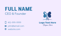 Stretching Business Card example 3