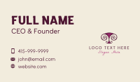 Wine Connoisseur Business Card example 4