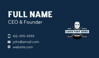 Sports Hockey Tournament Business Card