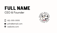 Dog Care Grooming Business Card