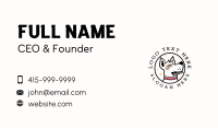 Dog Care Grooming Business Card Design