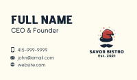 Santa Claus Staff Business Card