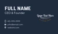 Business Business Card example 1