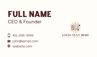 Accordion Instrument Performer Business Card