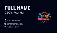 Automotive Car Racing Business Card