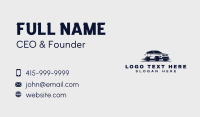 SUV Driving Car Business Card