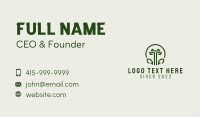 Leaf Pillar Insurance  Business Card Design