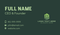 Hexagon Wave Firm Business Card