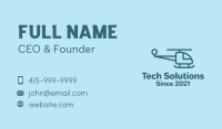 Helicopter Business Card example 1