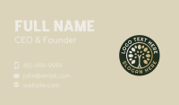 Tree Eco Friendly Farm Business Card