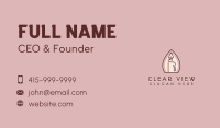 Candle Light Spa Business Card Image Preview