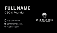 Punk Skull Graffiti Business Card