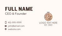 Embroidery Business Card example 1