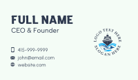 Fisherman Sea Transport Business Card