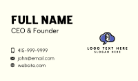 Podcast Mic Chat Business Card