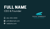 Sea Wave Aquatic Business Card Design