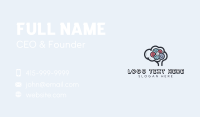 Brain Mental Health Support Business Card