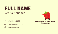 Strawberry Express Delivery Business Card