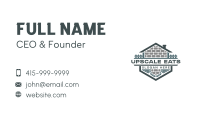 Concrete Bricklayering Trowel Business Card Image Preview