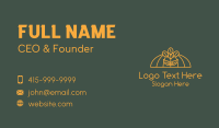 Coffee Plant Cultivation Business Card
