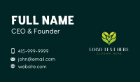 Heart Leaf Wellness Business Card